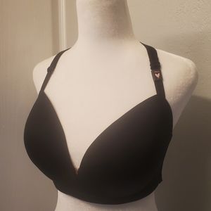 Victoria's Secret Black Racer back Bra 36DD